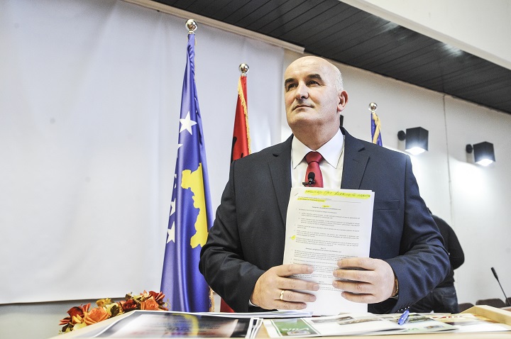 Kryetari i Komunës së Vitisë, Sokol Haliti | Foto: Atdhe Mulla