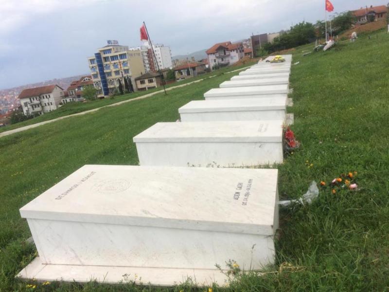 Varrezat e dëshmorëve në Prishtinë. Foto: Kallxo.com