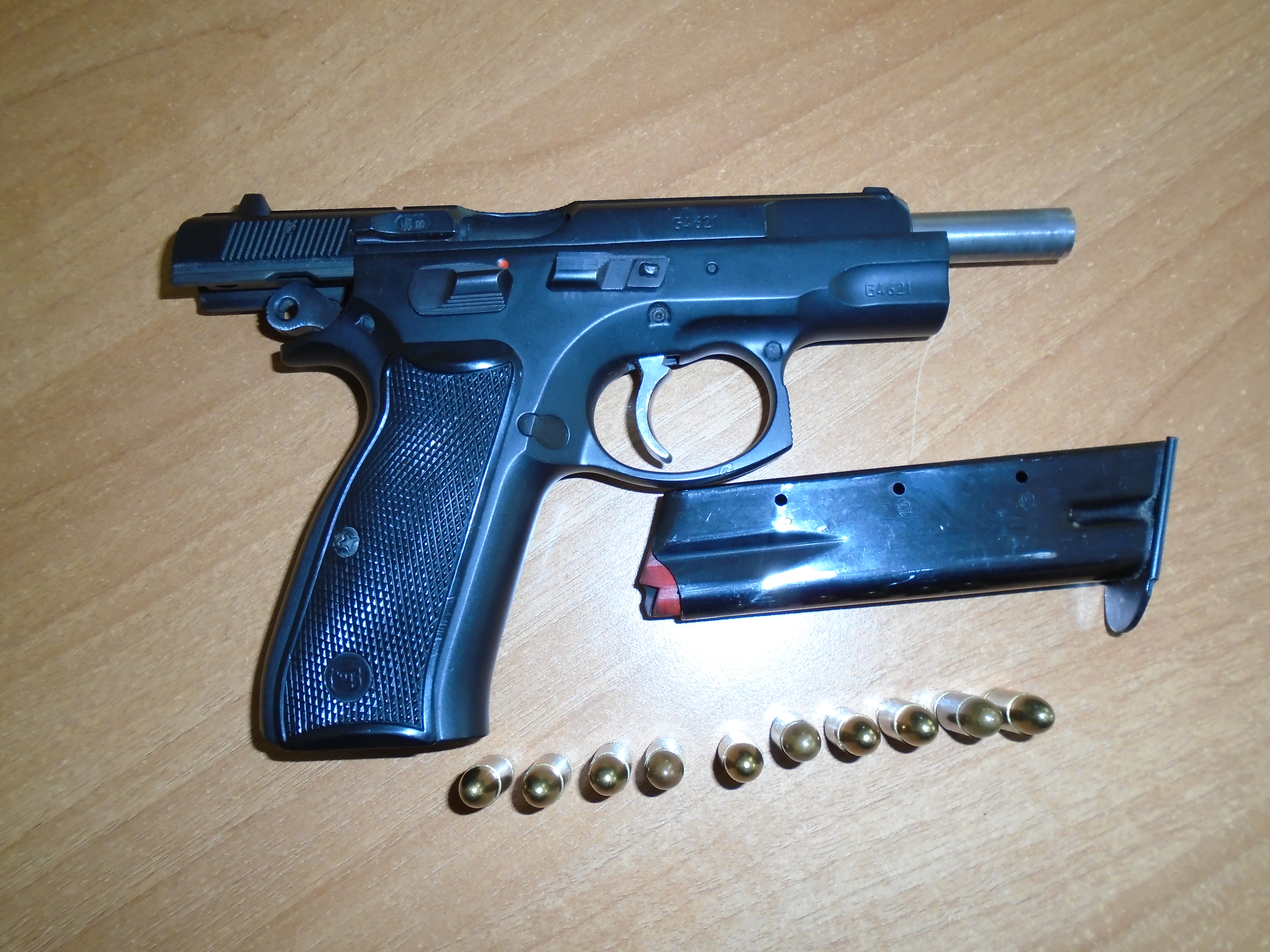Pistoleta e konfiskuar nga policia