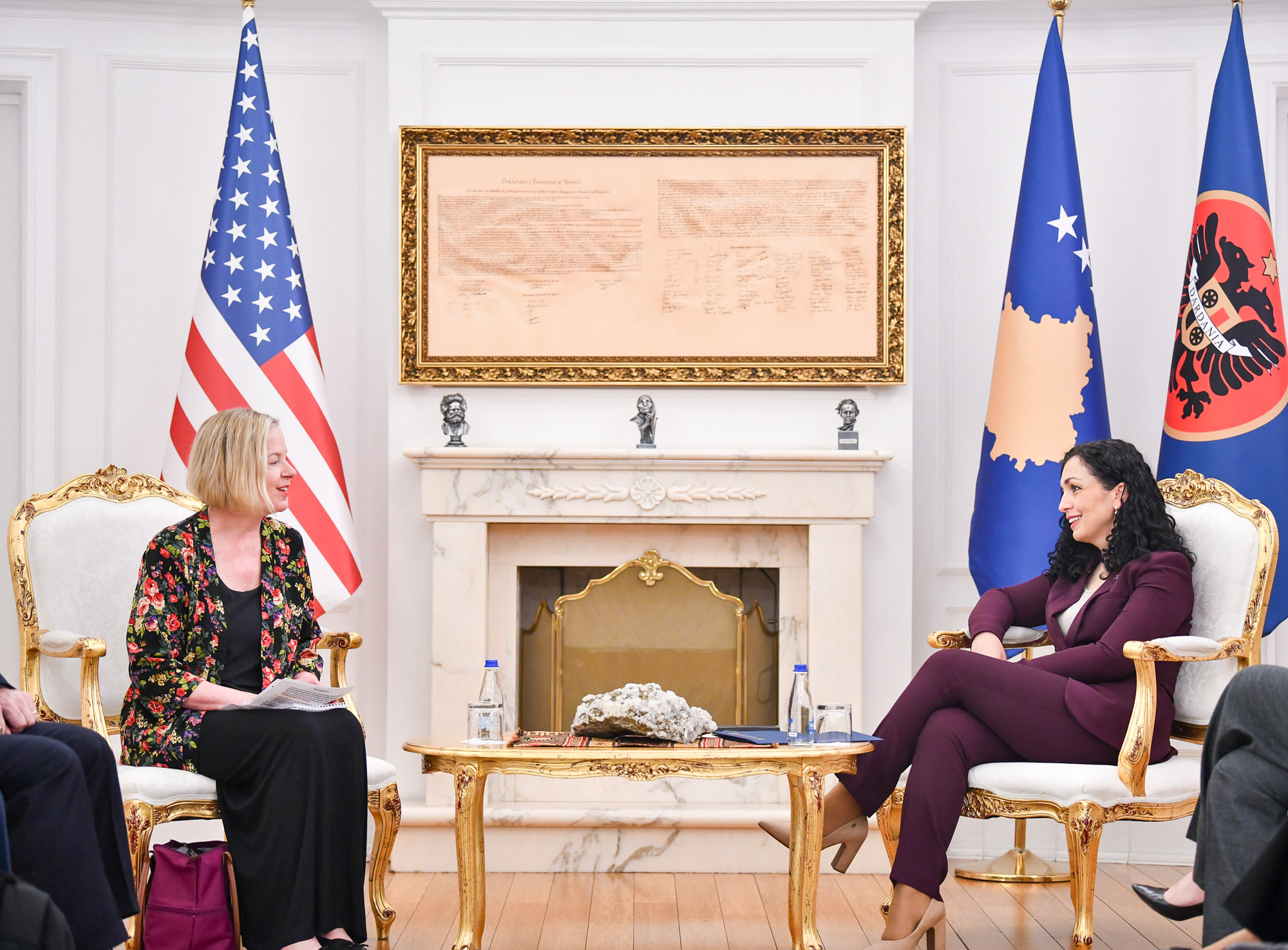 Osmani në takim me zyrtaren e lartë amerikane  Çdo sukses i Kosovës mban edhe vulën e SHBA së