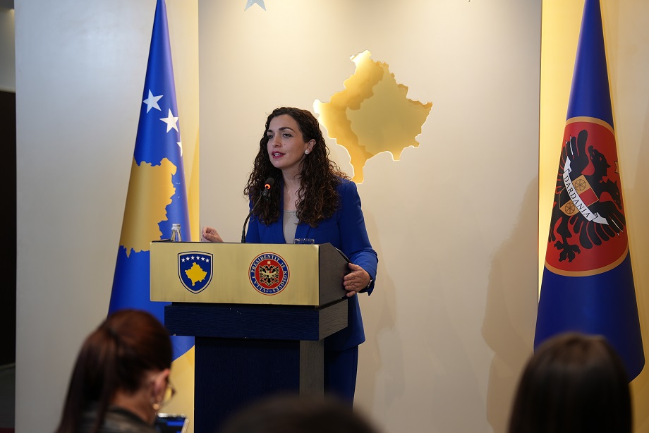 Presidentja Osmani premton se do ta dekorojë kombëtaren e Kosovës me medaljen presidenciale të meritave