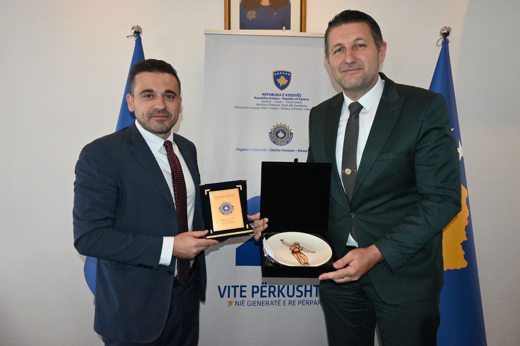 Kosova dhe Shqipëria thellojnë bashkëpunimin me synim lehtësimin e tregtisë dhe forcimin e kontrollit doganor