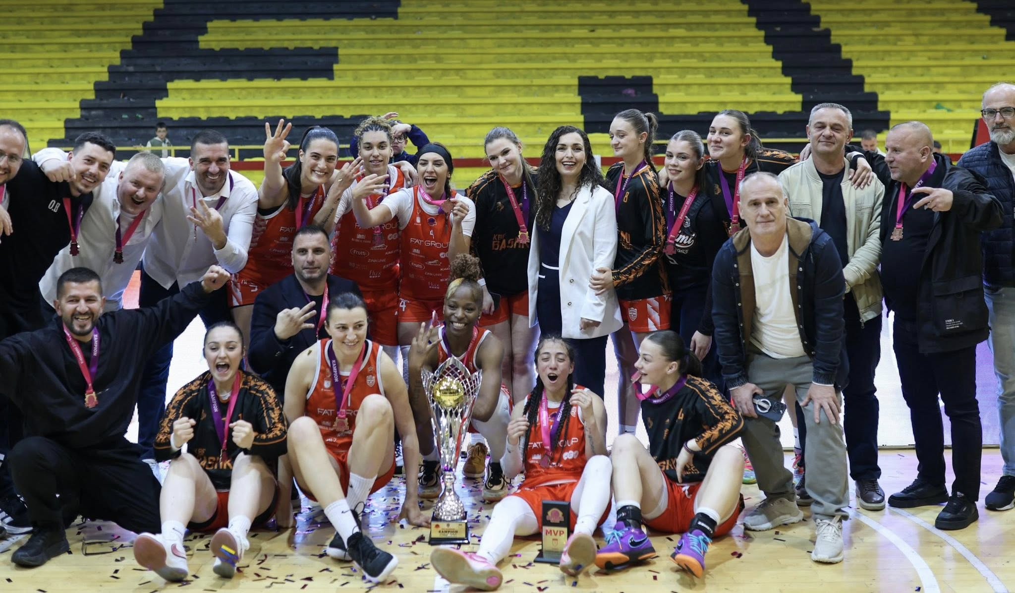 Klubi i basketbollit i vajzave “Bashkimi” shpallet kampion i Superligës së Kosovës