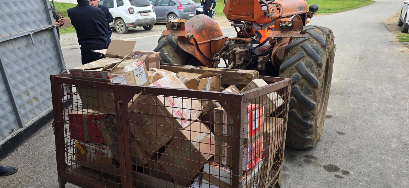 Arrestohet një burrë, dyshohet se hyri ilegalisht me traktor nga Serbia dhe kontrabandoi mallra në vlerë mbi 5 mijë euro